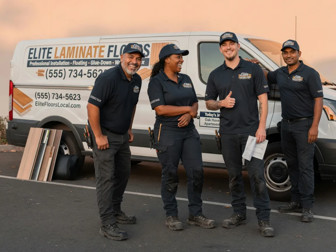 Laminate flooring installation company in Wolcottville, IN